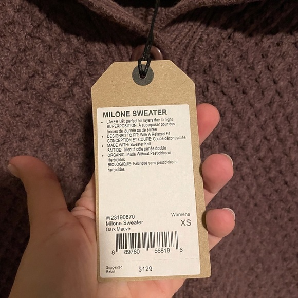 Prana Milone Sweater NWT - Picture 5 of 9